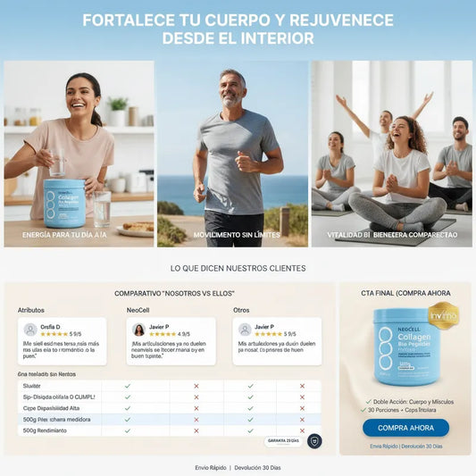 NeoCell Colágeno Active+ / Nutre tu cuerpo desde el interior y luce una piel más saludable cada día.